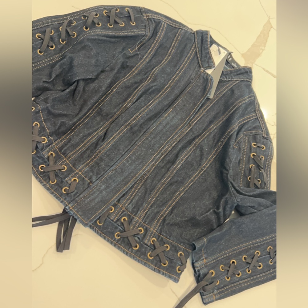 lioness denim jacket